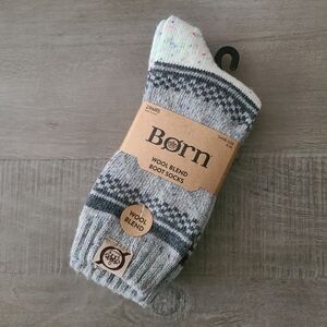 Born Wool Blend Socks